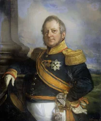 Portrait of Hendrik Merkus, Baron de Kock (1779–1845), Army Commander and after 1826 Lieutenant Governor General of the Dutch East Indies